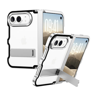 Aluminum Alloy Kickstand Case for iPhone Duo