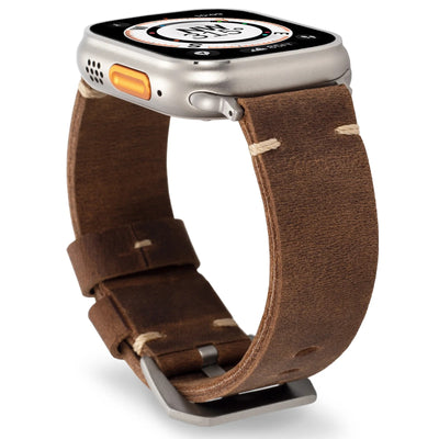 Handmade Vintage Leather Apple Watch Band