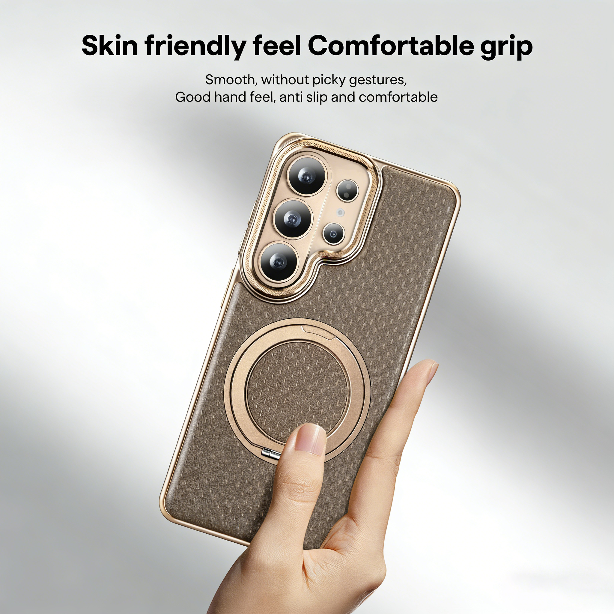 Meteor Leather Magnetic Galaxy Phone Case