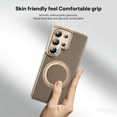 Meteor Leather Magnetic Galaxy Phone Case