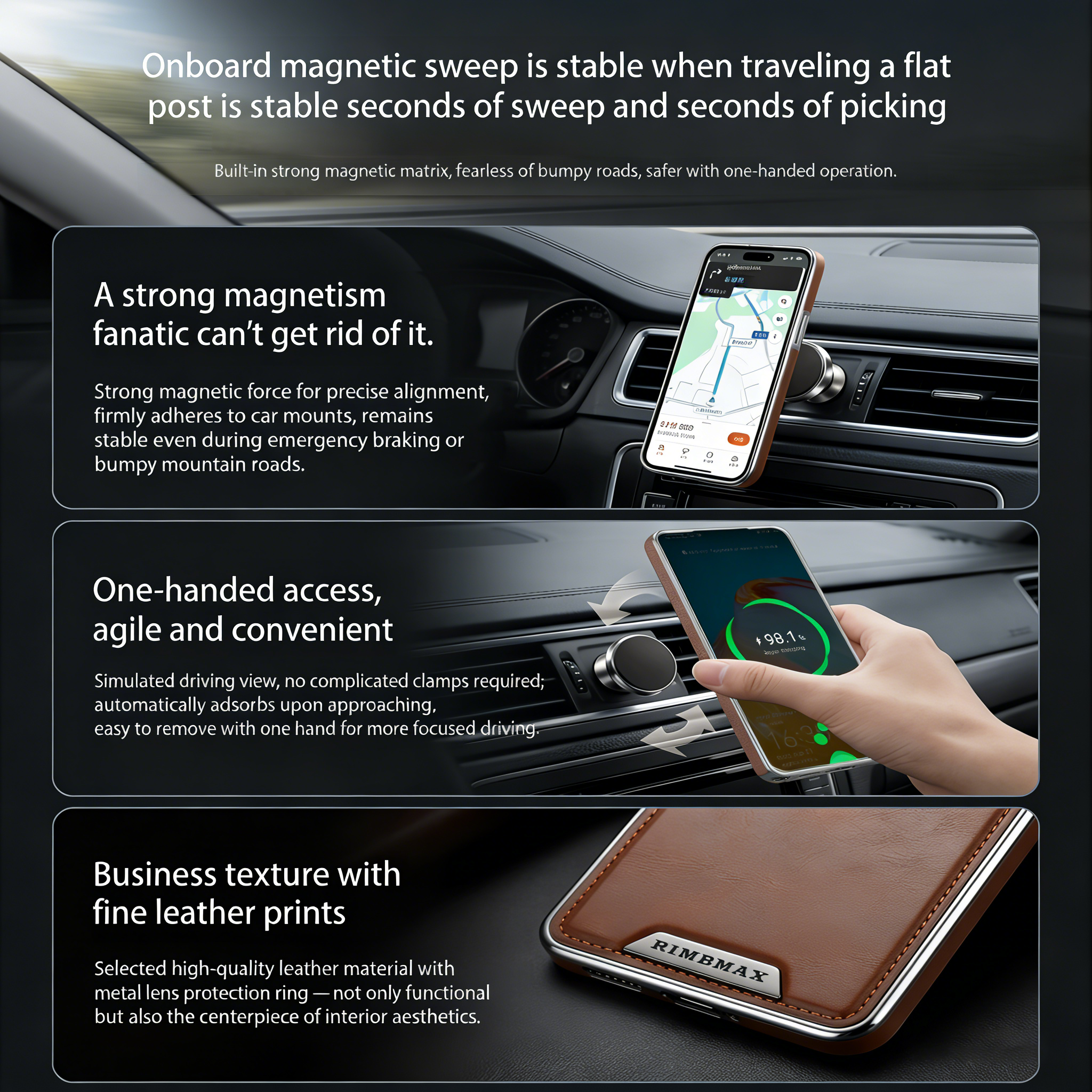 WalletSlot Magnetic Galaxy Phone Case