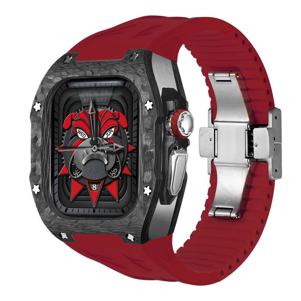 RM7006 Carbon Fiber Series - Tank Pro Apple Watch Ultra Case