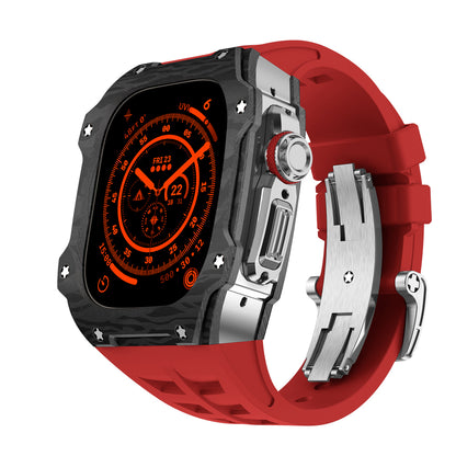 RM7015 Carbon Fiber Series - Vanguard Apple Watch Ultra Case