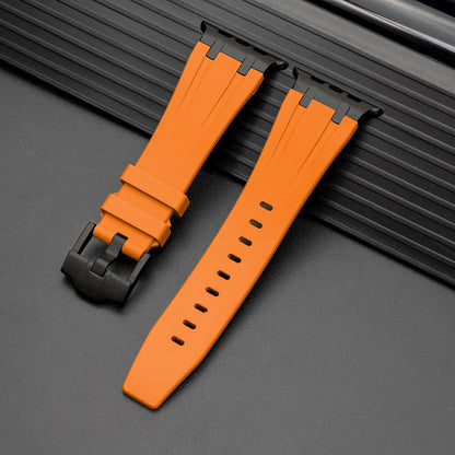 AP Thick Silicone Band With Titanium Adapter For Apple Watch