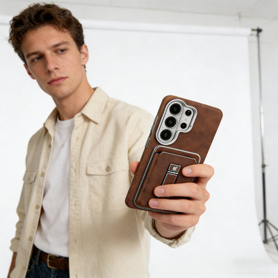 Vintage WalletSlot Galaxy Phone Cases