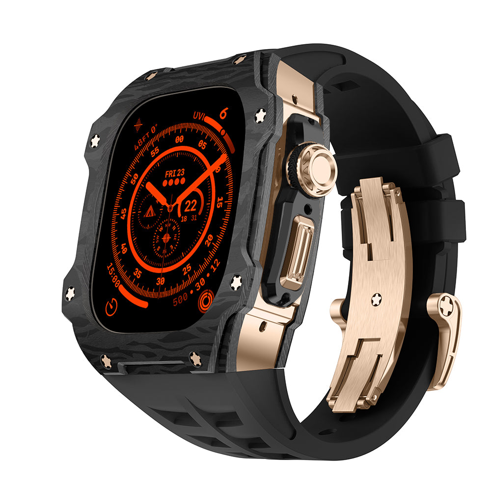 RM7015 Carbon Fiber Series - Vanguard Apple Watch Ultra Case