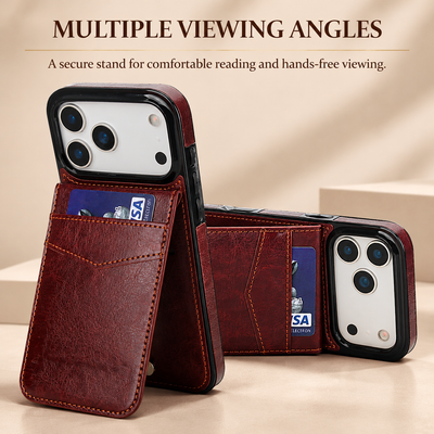 Minimal Luxury Leather Wallet Case