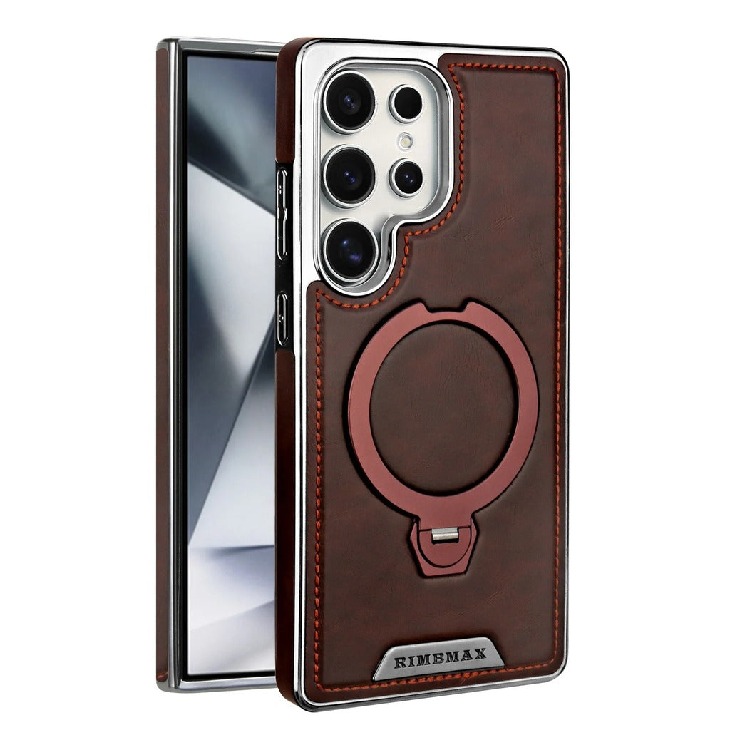 Luxury Leather Galaxy Phone Case