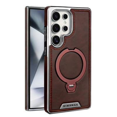 Luxury Leather Galaxy Phone Case