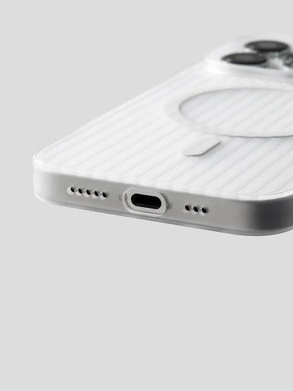 High-end Simple Striped Case For iPhone