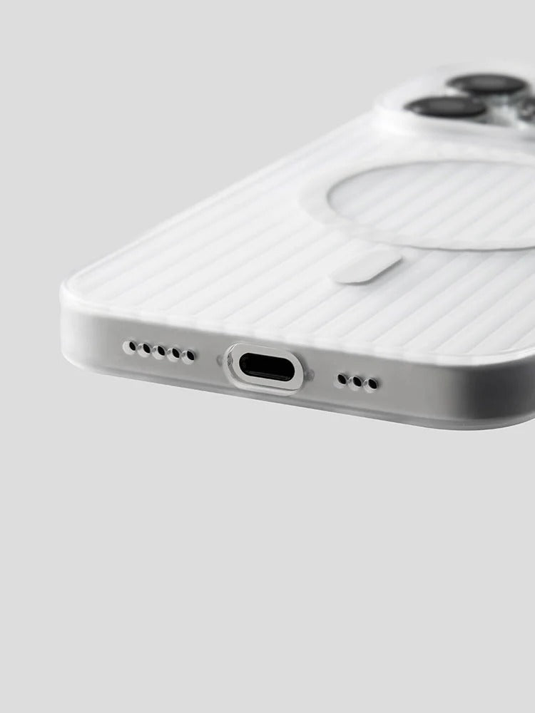 High-end Simple Striped Case For iPhone