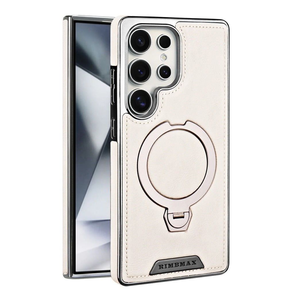 Luxury Leather Galaxy Phone Case
