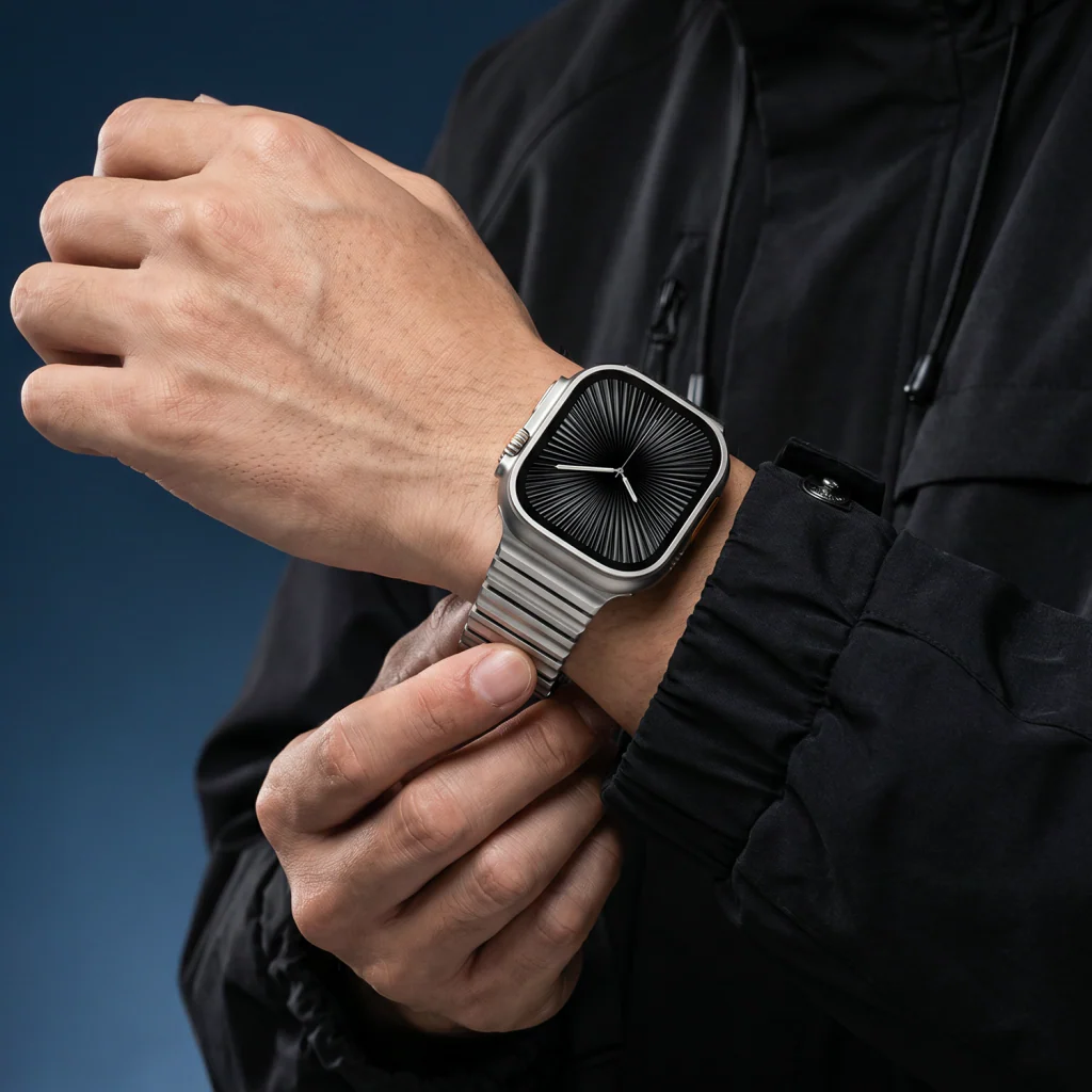Titan Core Titanium Armor Link Band