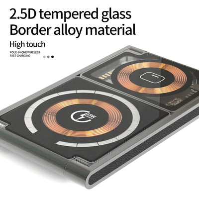 T33-3in 1 Wireless Charging Station