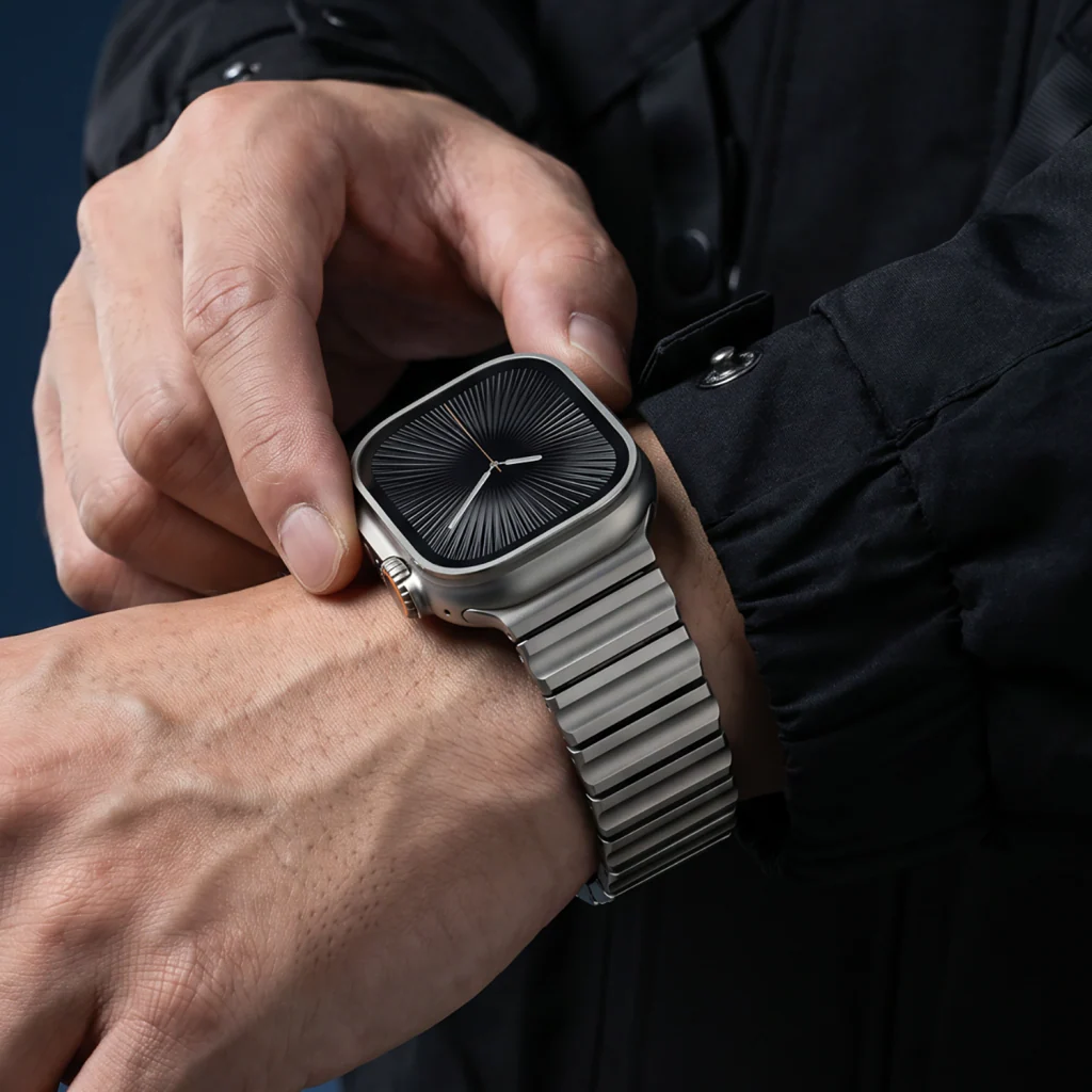 Titan Core Titanium Armor Link Band