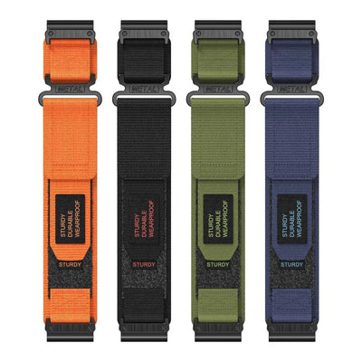 Nylon Canvas Loop Velcro Band For Garmin