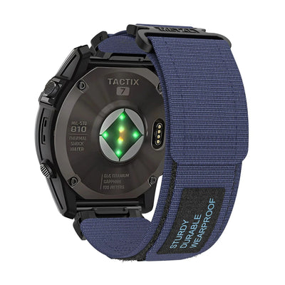 Nylon Canvas Loop Velcro Band For Garmin
