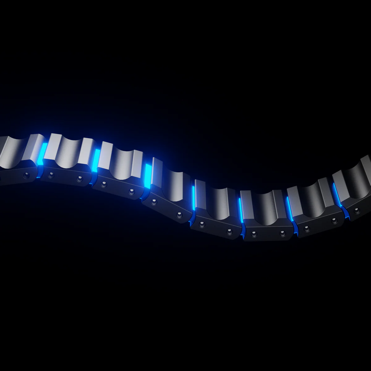 Titan Core Titanium Armor Link Band