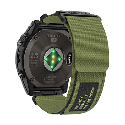 Nylon Canvas Loop Velcro Band For Garmin