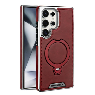 Luxury Leather Galaxy Phone Case