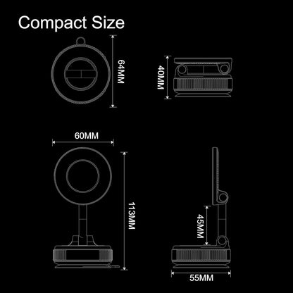 Foldable Magnetic Phone Mount