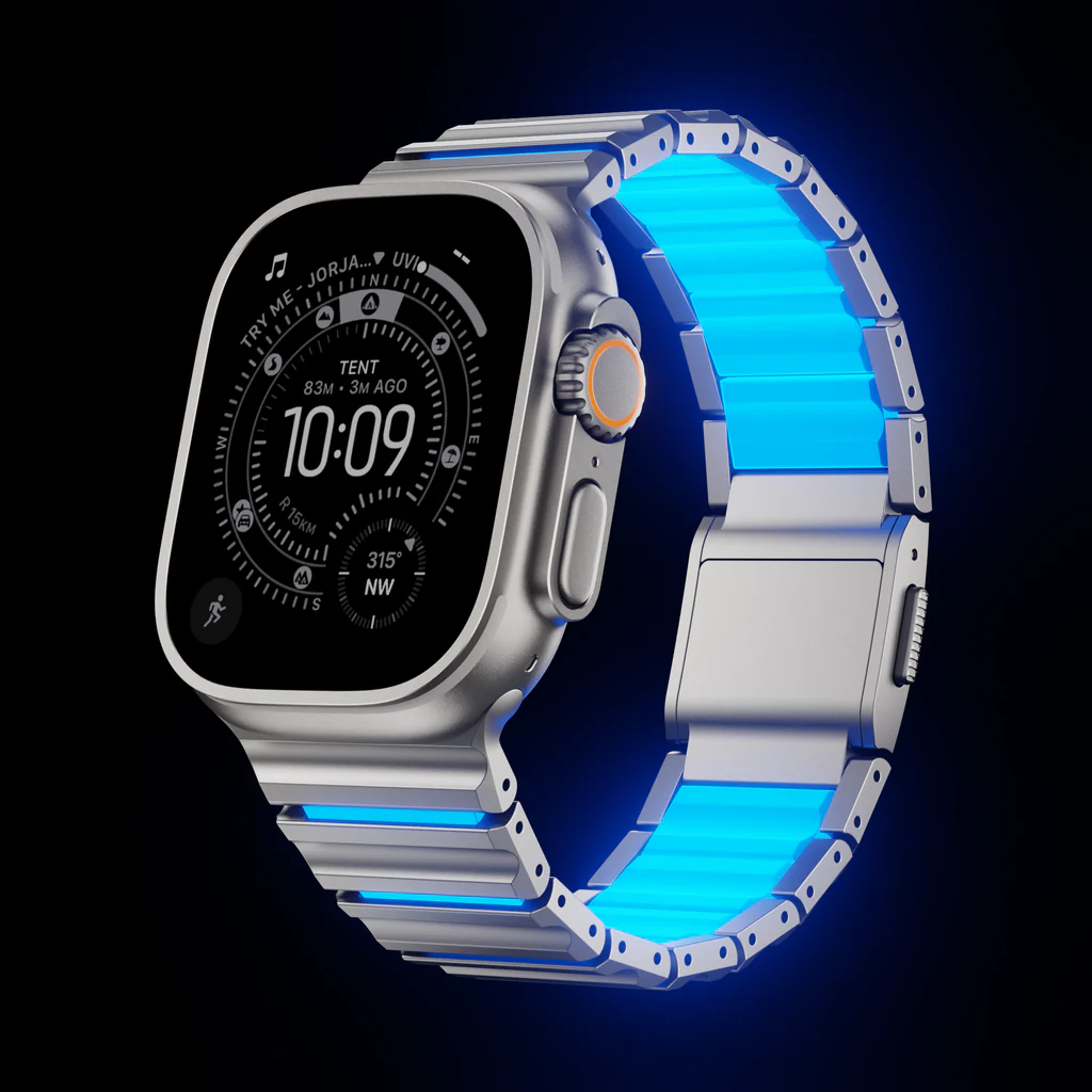 Titan Core Titanium Armor Link Band
