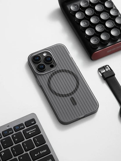 High-end Simple Striped Case For iPhone