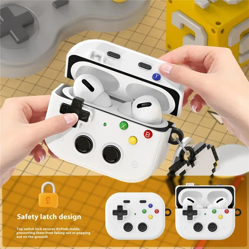 Vintage Game Console Style AirPods Case