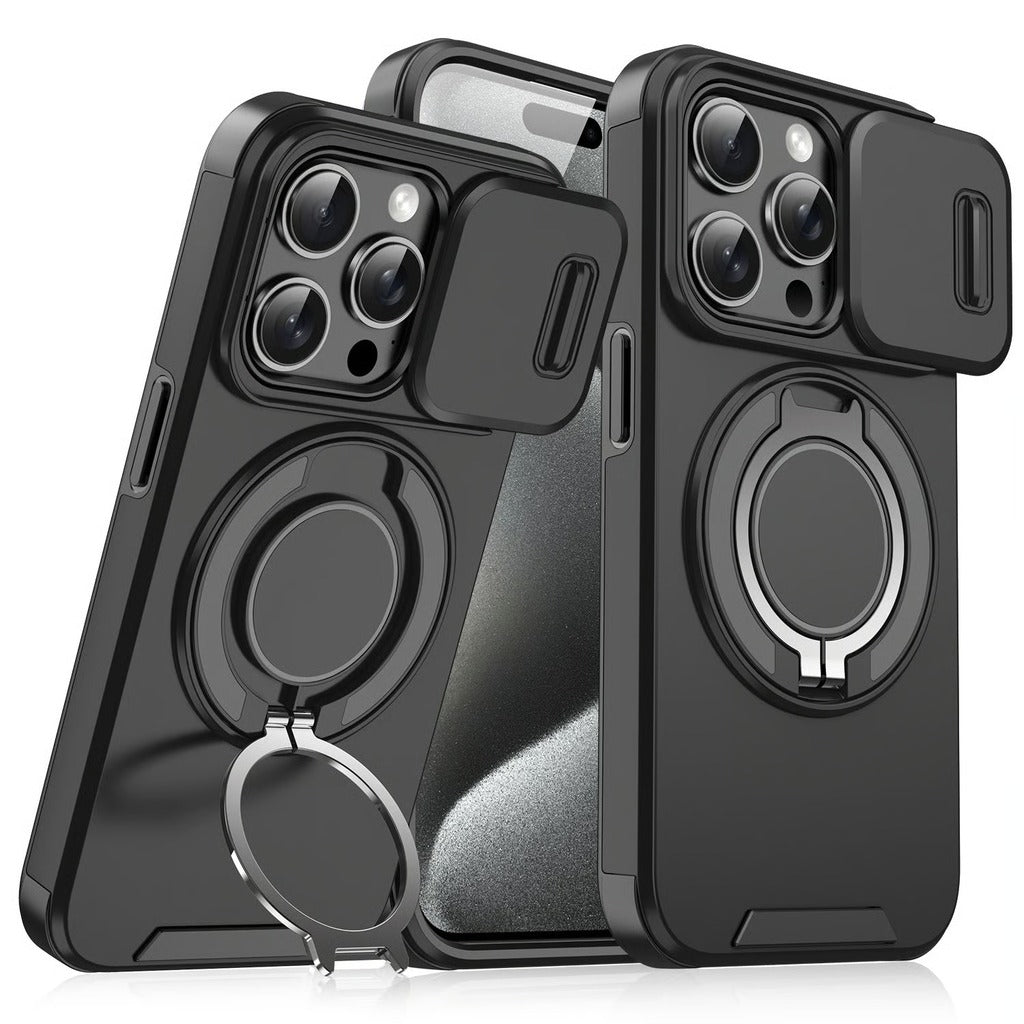 Tactical Armor™ Magnetic Ring Stand Case