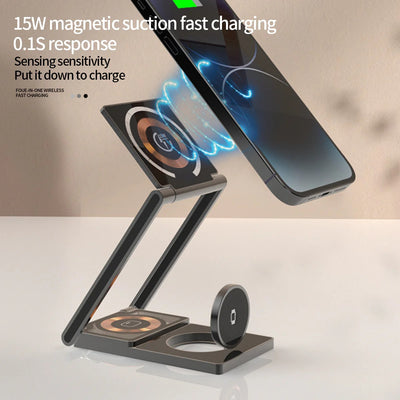 T33-3in 1 Wireless Charging Station