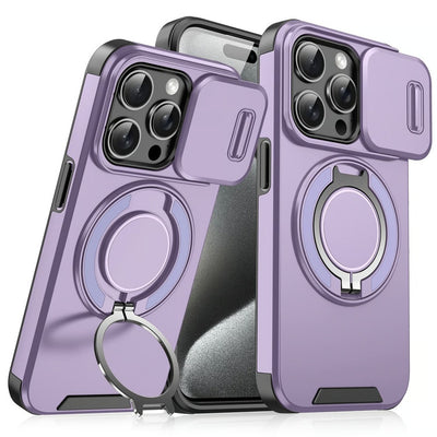 Tactical Armor™ Magnetic Ring Stand Case