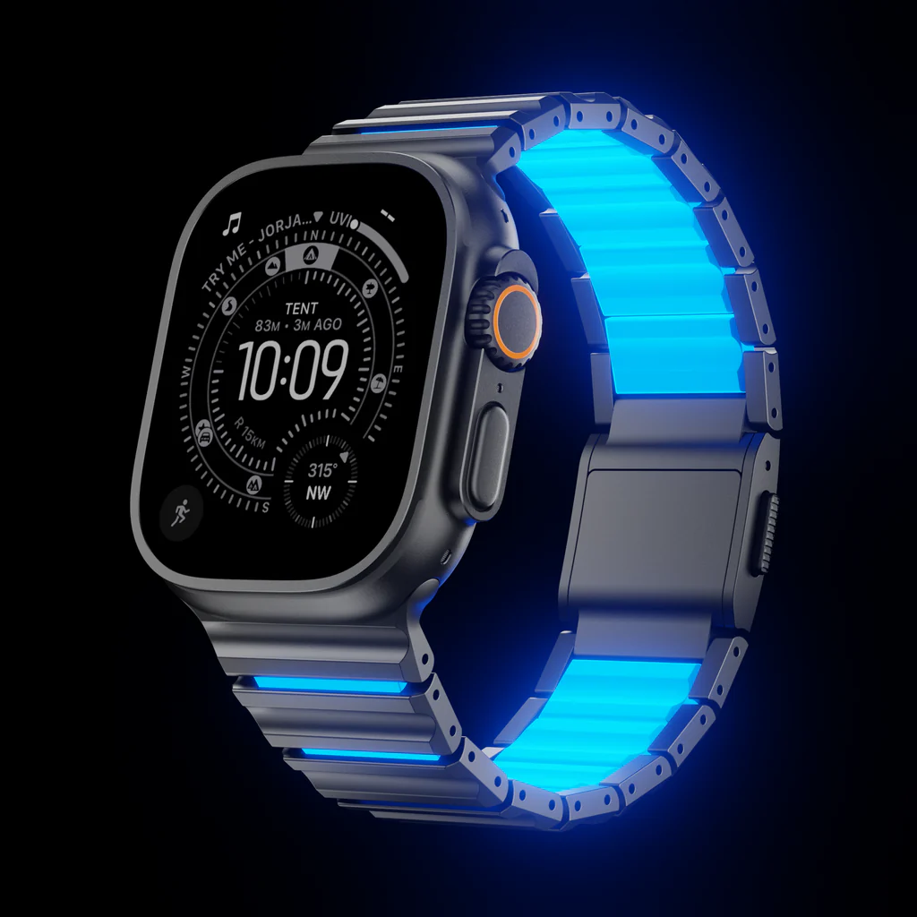 Titan Core Titanium Armor Link Band