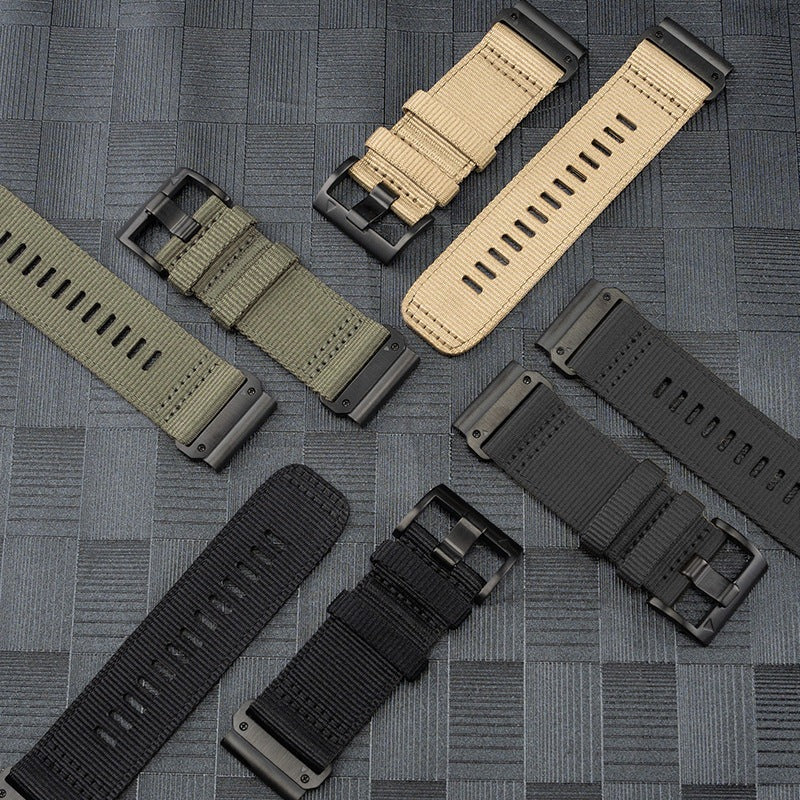 Canvas Nylon Outdoor Band For Garmin