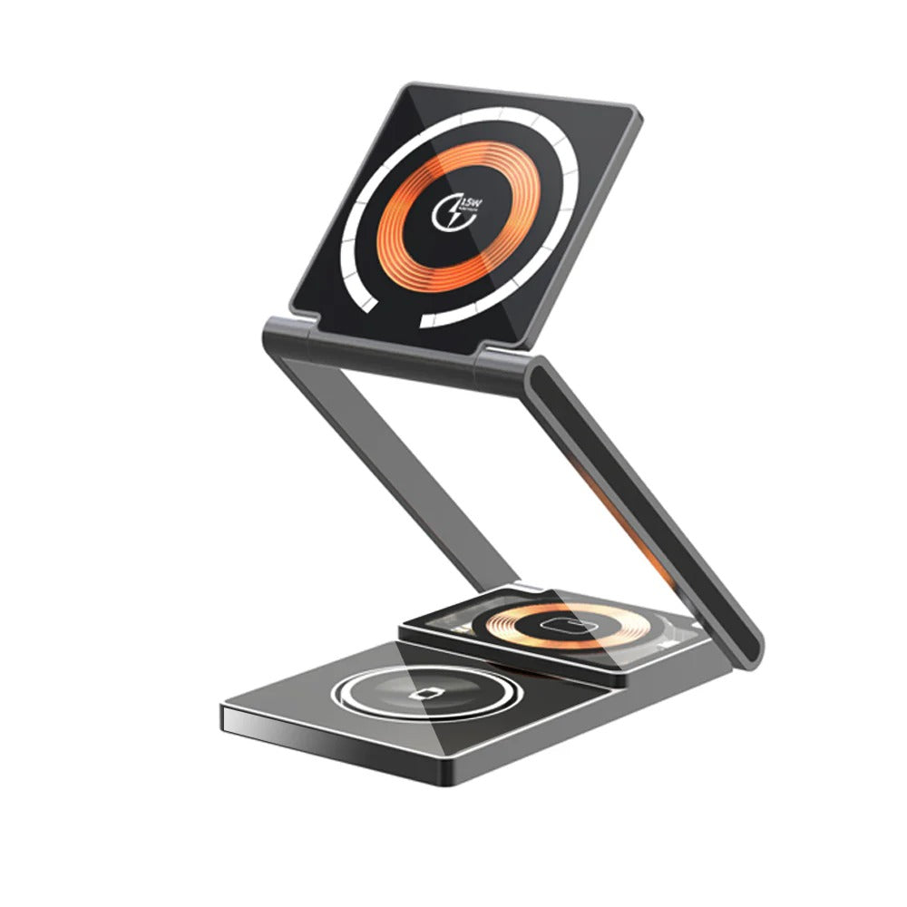 T33-3in 1 Wireless Charging Station
