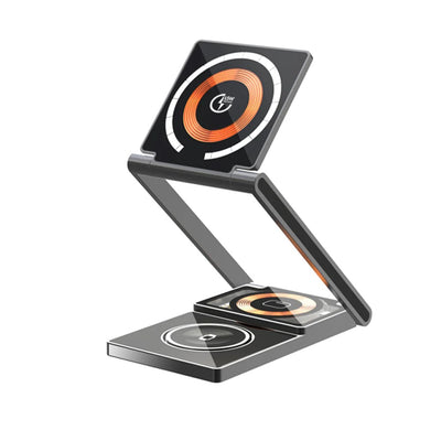 T33-3in 1 Wireless Charging Station
