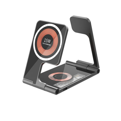 T25-3in 1  Wireless Charging Station