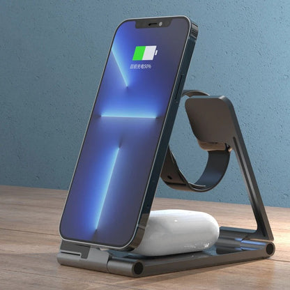 T25-3in 1  Wireless Charging Station
