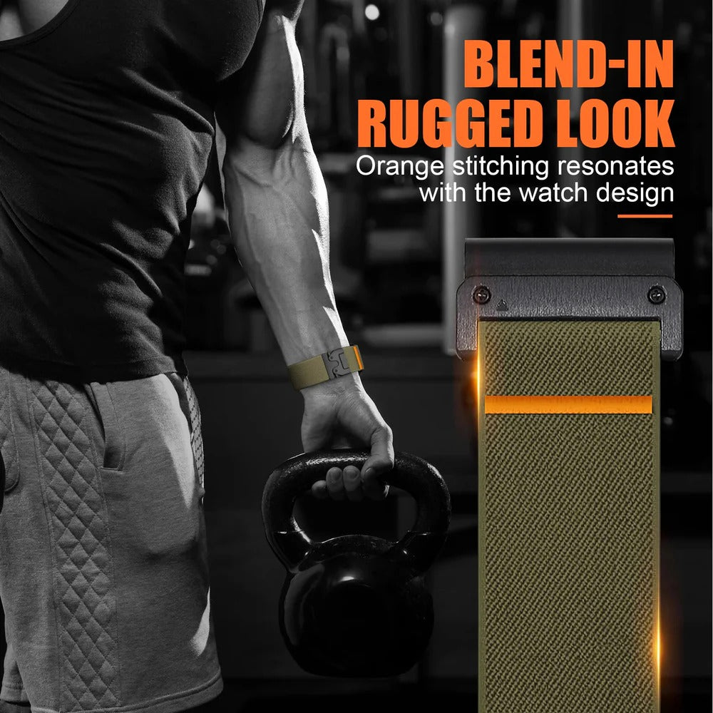 Magnetic Stretch Nylon Band For Garmin