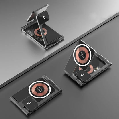 T25-3in 1  Wireless Charging Station