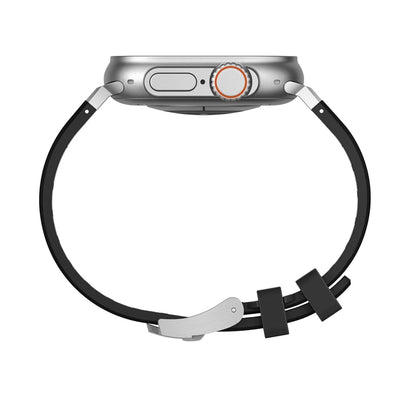 AP Thick Silicone Band With Titanium Adapter For Apple Watch